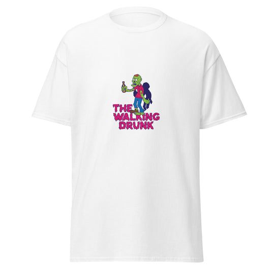 The Walking Drunk , Halloween Design Soft Style Heavy Cotton T-Shirt