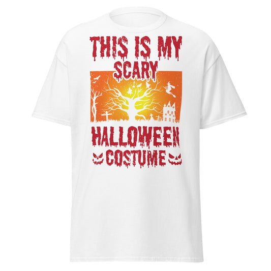 Das ist mein Saree-Halloween-Kostüm, weiches T-Shirt aus schwerer Baumwolle im Halloween-Design