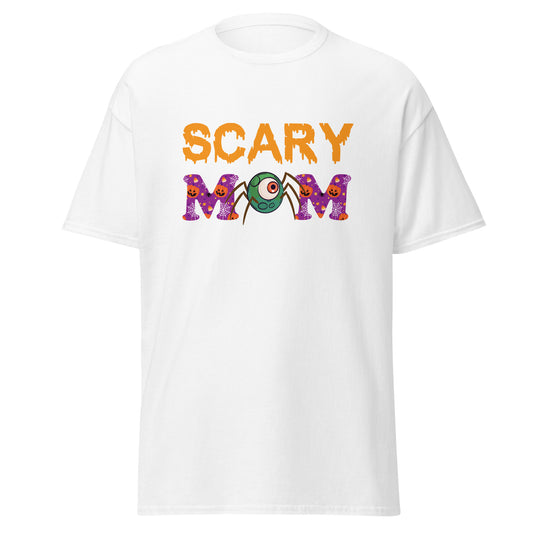 This Is My Scary Mom Costum , Halloween Design Soft Style Heavy Cotton T-Shirt