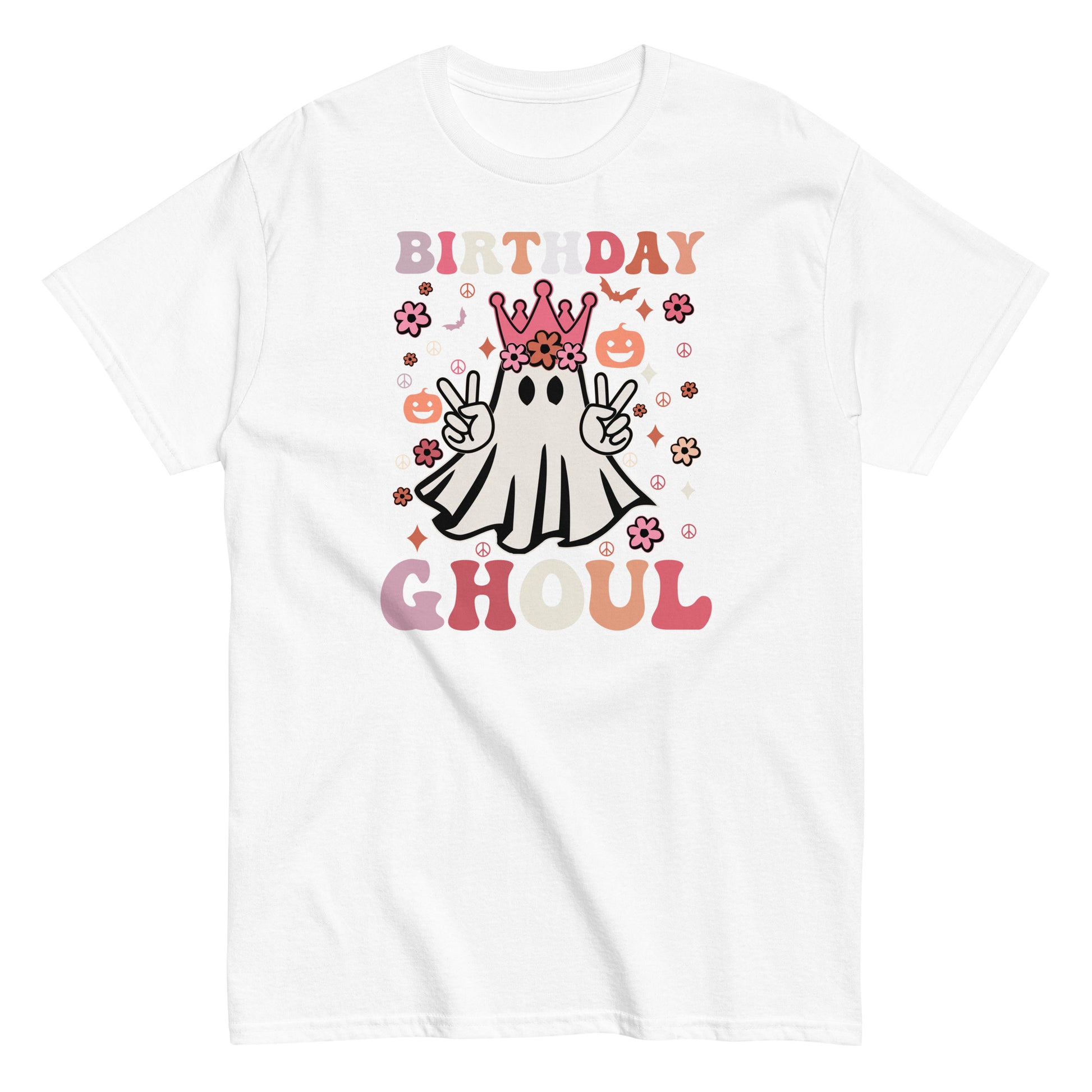 Haunted Celebration: Halloween Soft Tee - 'Birthday Ghoul