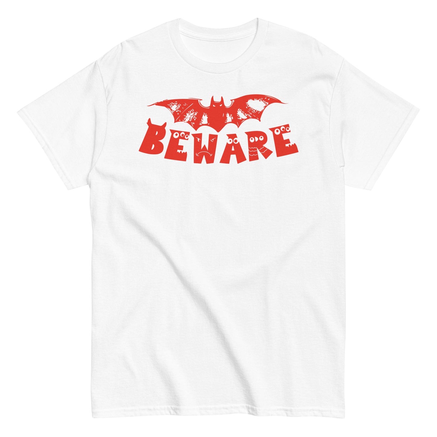 Beware: Halloween Soft Tee - Embrace the Spookiness