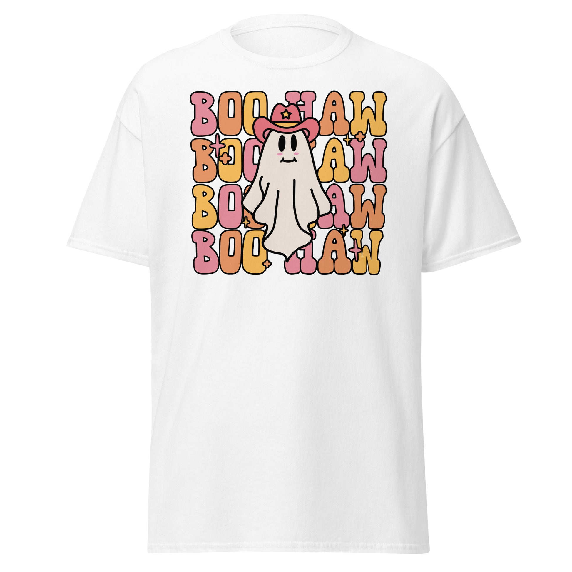 Unleash 'BOOHAW' Vibes: Halloween Soft Tee