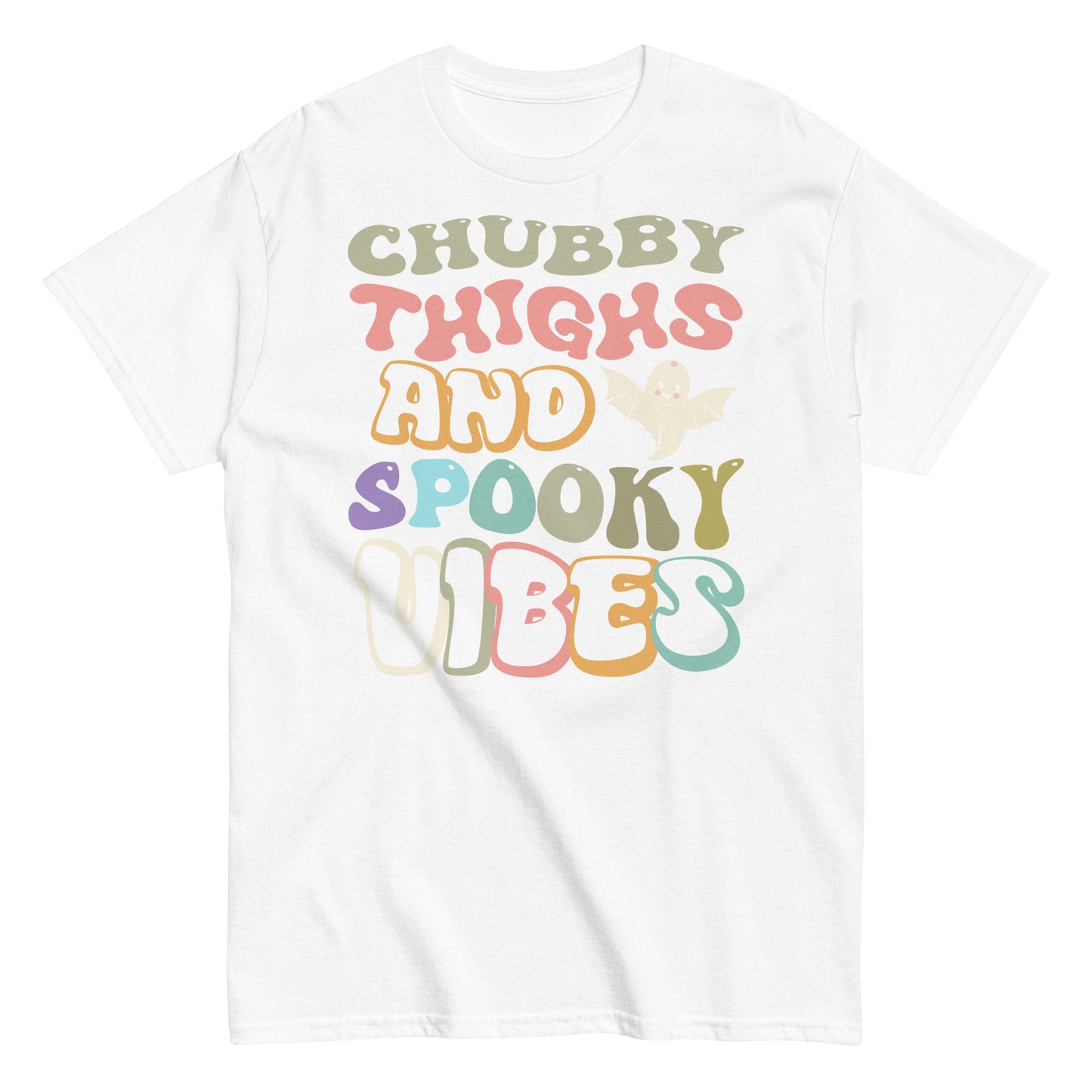 Chubby Thighs and Spooky Vibes' Chic Tee - Soft Style