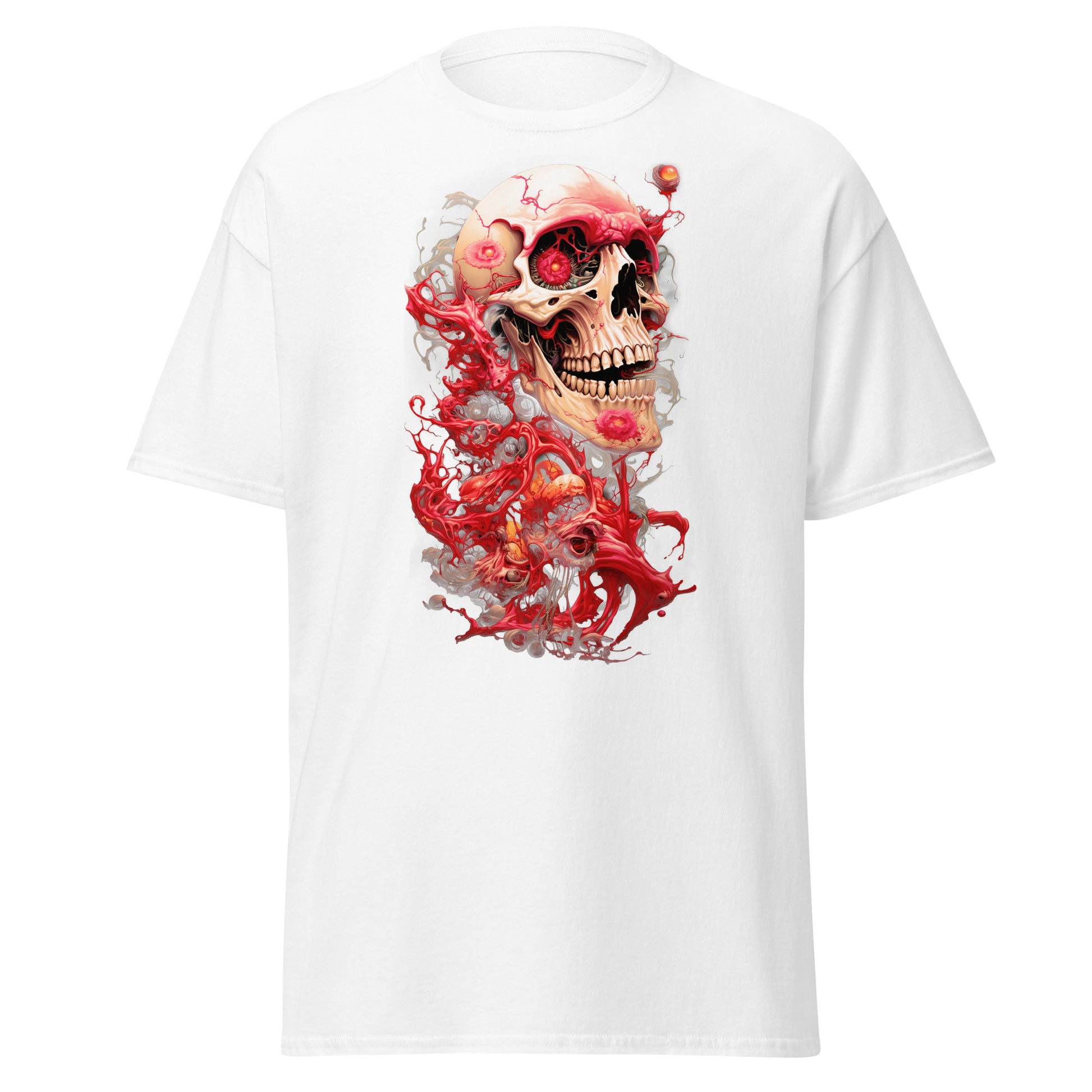 Exploded Skull Soft Style Shirt - Halloween Edition Skull Vibes