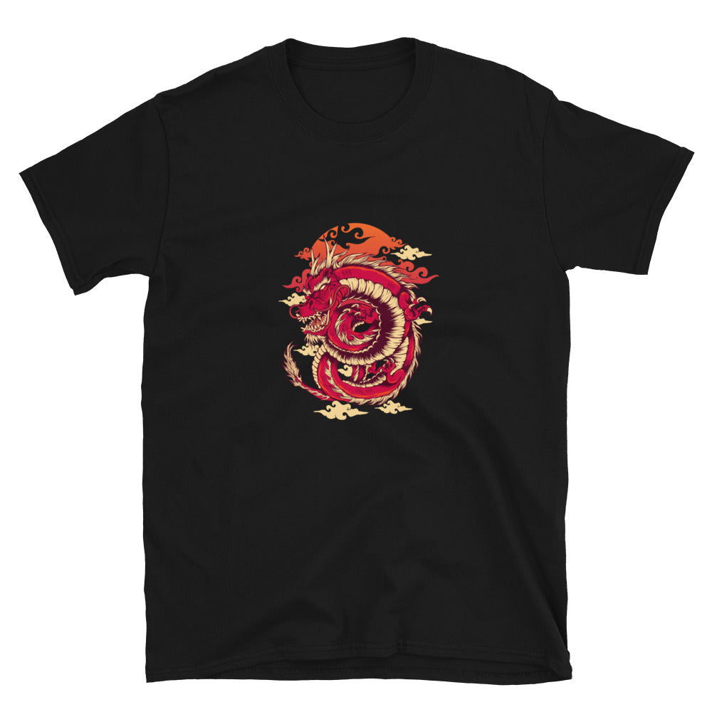 Camiseta Softstyle unisex de ajuste tradicional de Red Dragon Japan