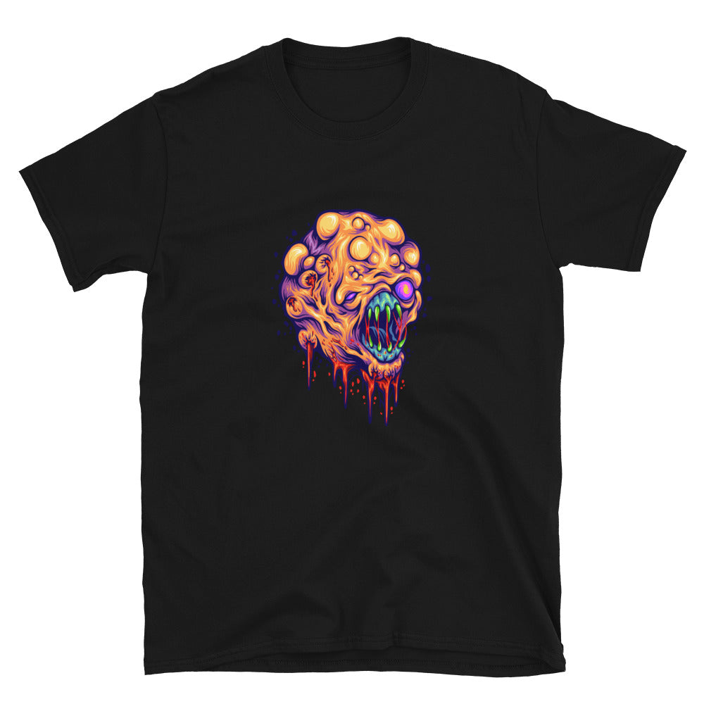 Spooky alien brain monster Fit Unisex Softstyle T-Shirt