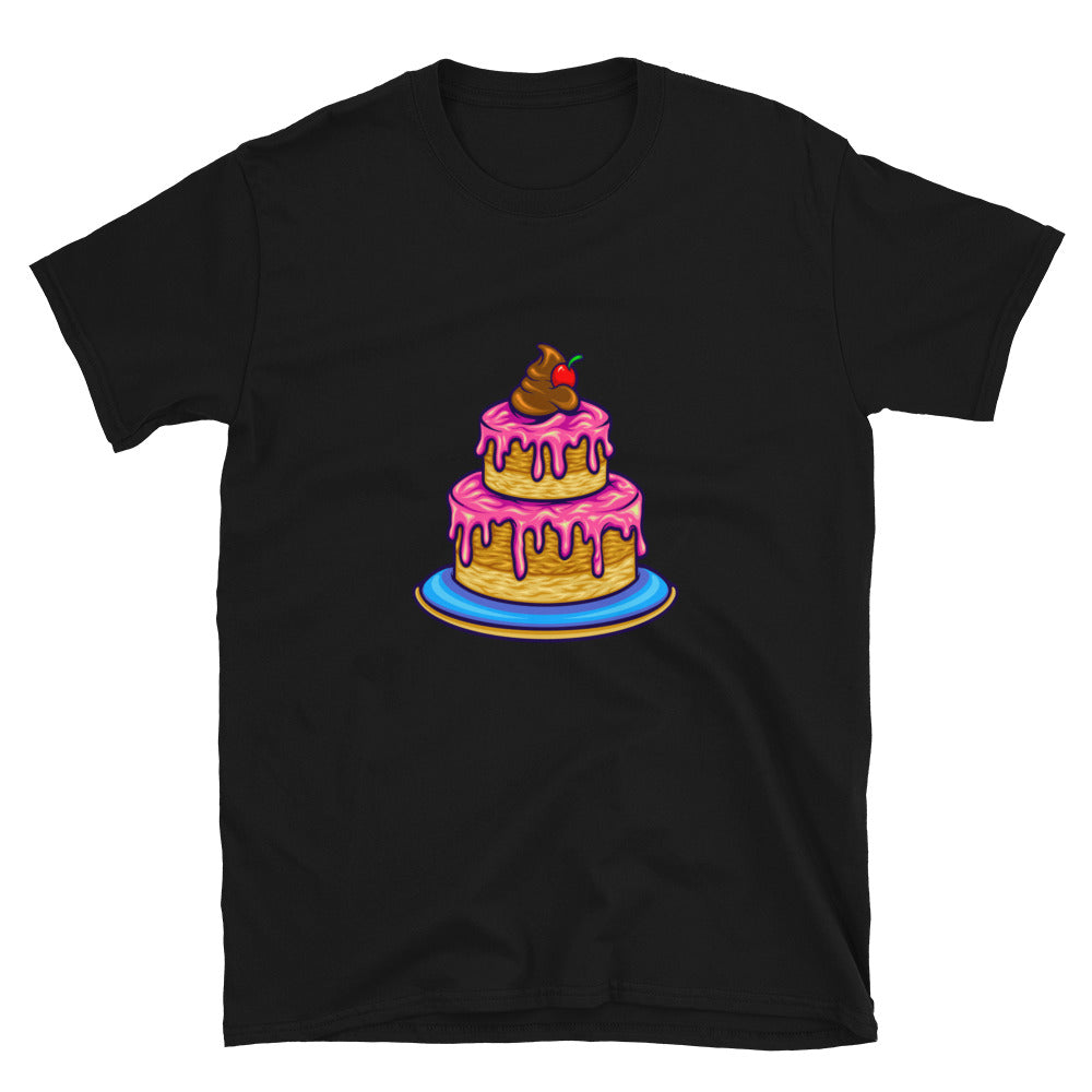 Erdbeer Geburtstag Kirschkuchen Fit Unisex Softstyle T-Shirt