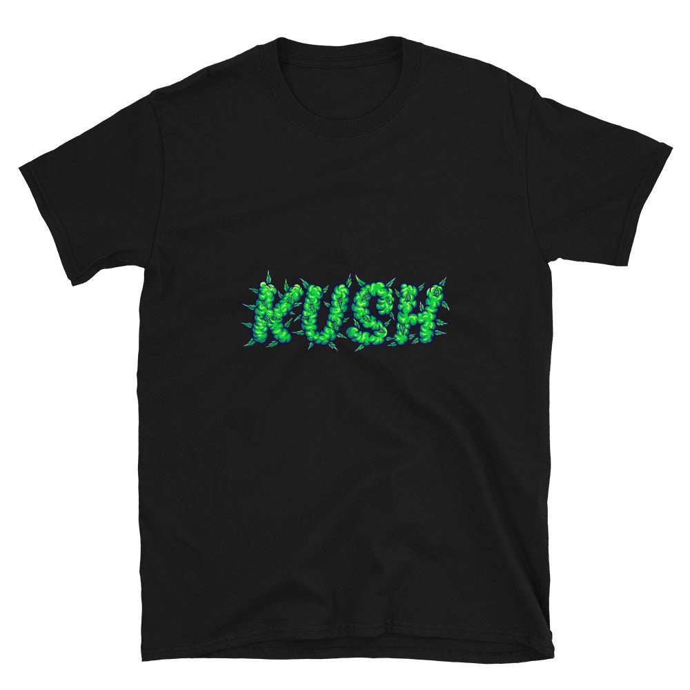 Word lettering kush smoke Fit Unisex Softstyle T-Shirt