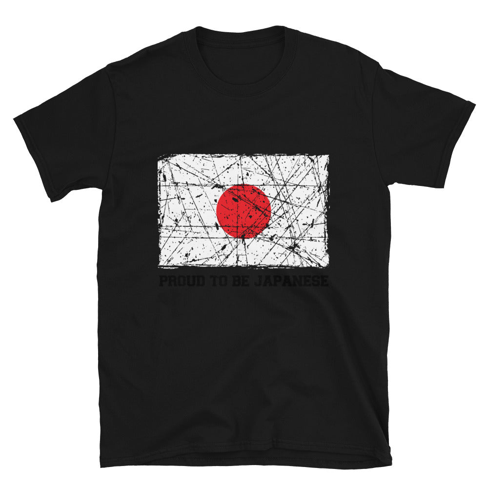 Orgulloso de ser camiseta japonesa Softstyle unisex