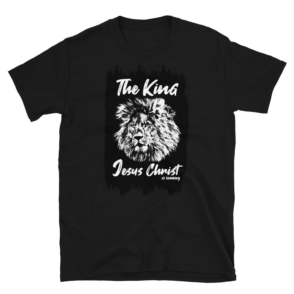 Der König Jesus Christus kommt Fit Unisex Softstyle T-Shirt