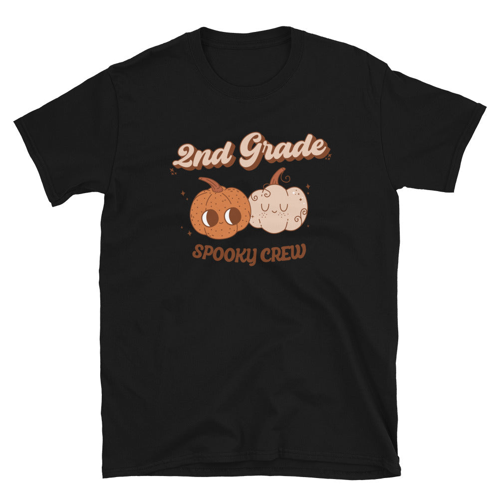 Second Grade Spooky Crew, 2nd Grade. Fit Unisex Softstyle T-Shirt