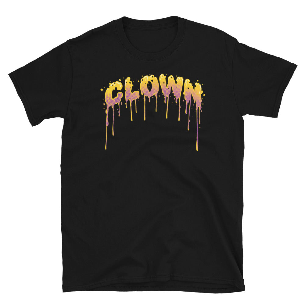 Melting Clown Lettering Hand Drawn