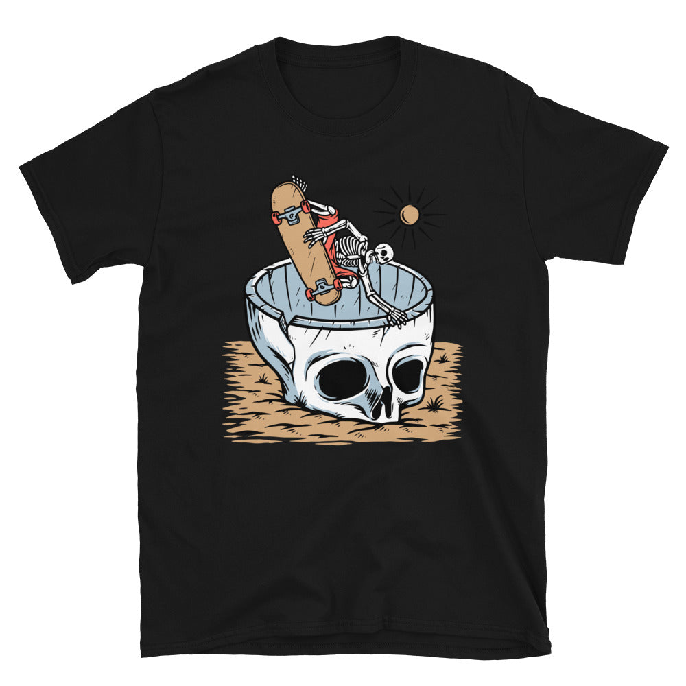 Skull Skater - Fit Unisex Softstyle T-Shirt