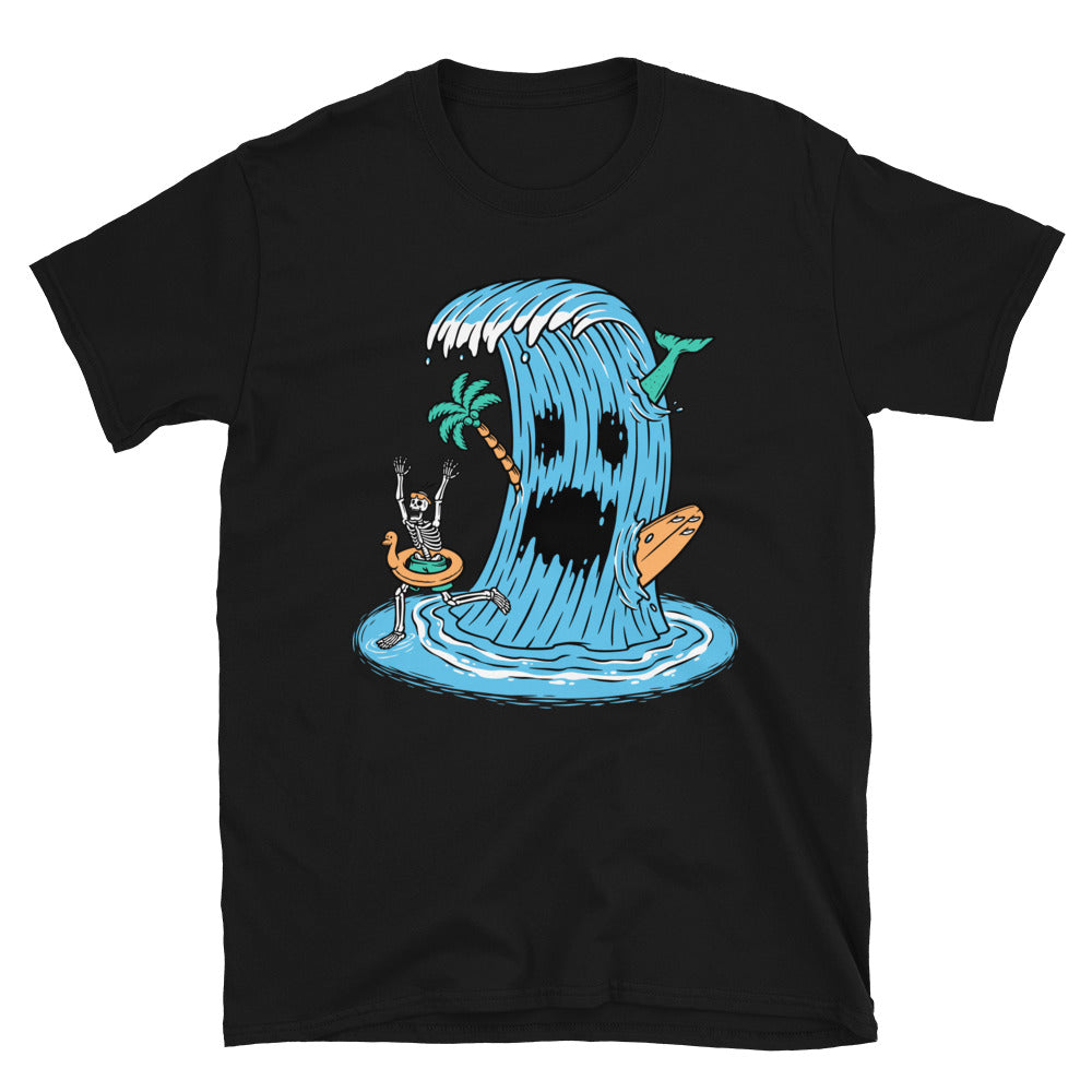 Monster waves Fit Unisex Softstyle T-Shirt