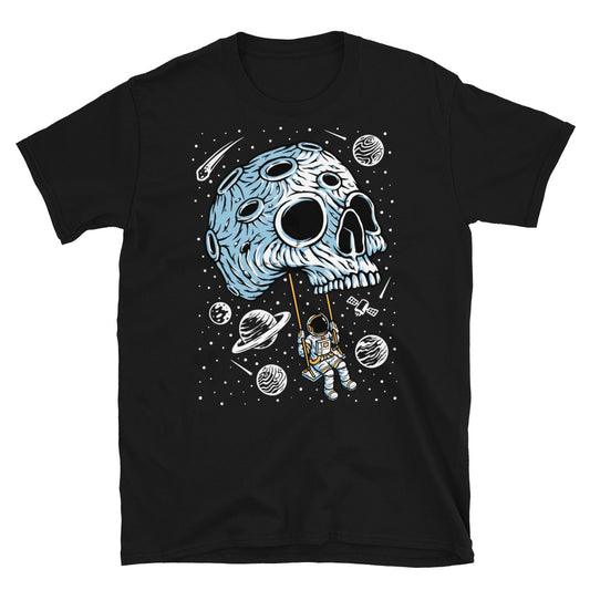 Jugando swing en el planeta calavera Fit Unisex Softstyle Camiseta