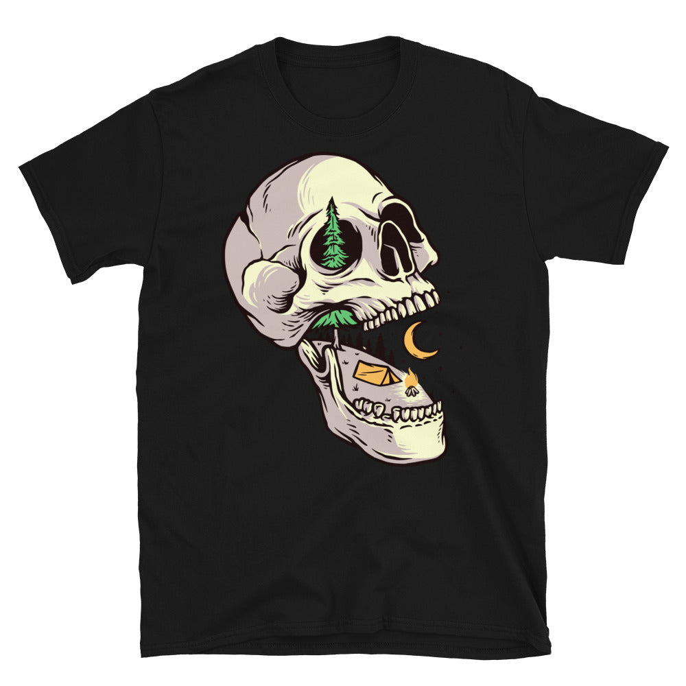 Skull camp Fit Unisex Softstyle T-Shirt