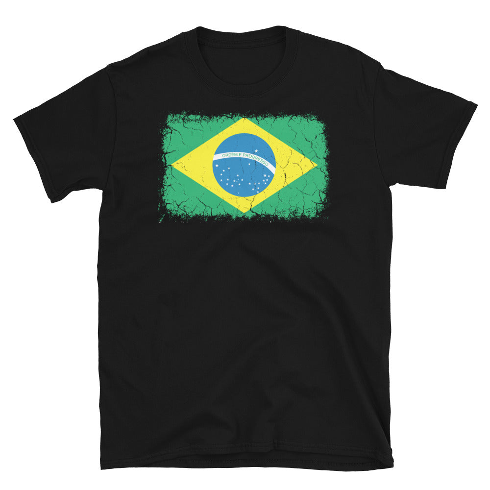 Brazilian Flag - Fit Unisex Softstyle T-Shirt