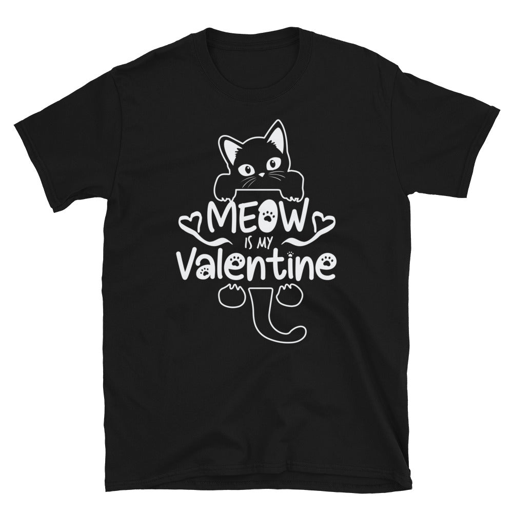 Cat is My Valentine - Fit Unisex Softstyle T-Shirt