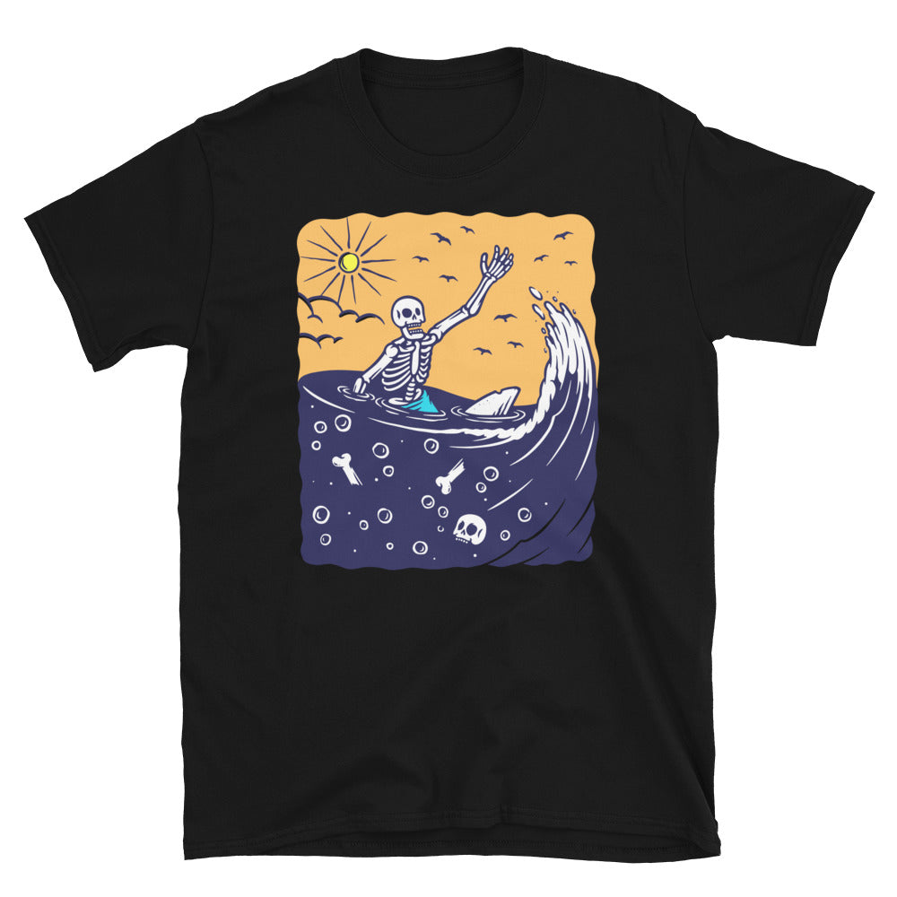 Lost in the sea Fit Unisex Softstyle T-Shirt