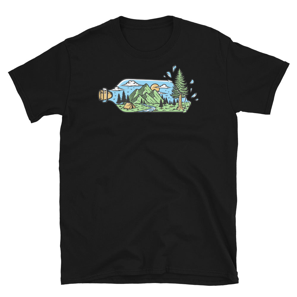 Mountain in a bottle Fit Unisex Softstyle T-Shirt