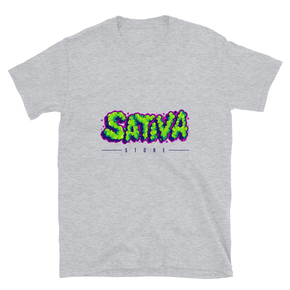 Sativa Decorative Text, Fit Unisex Softstyle T-Shirt