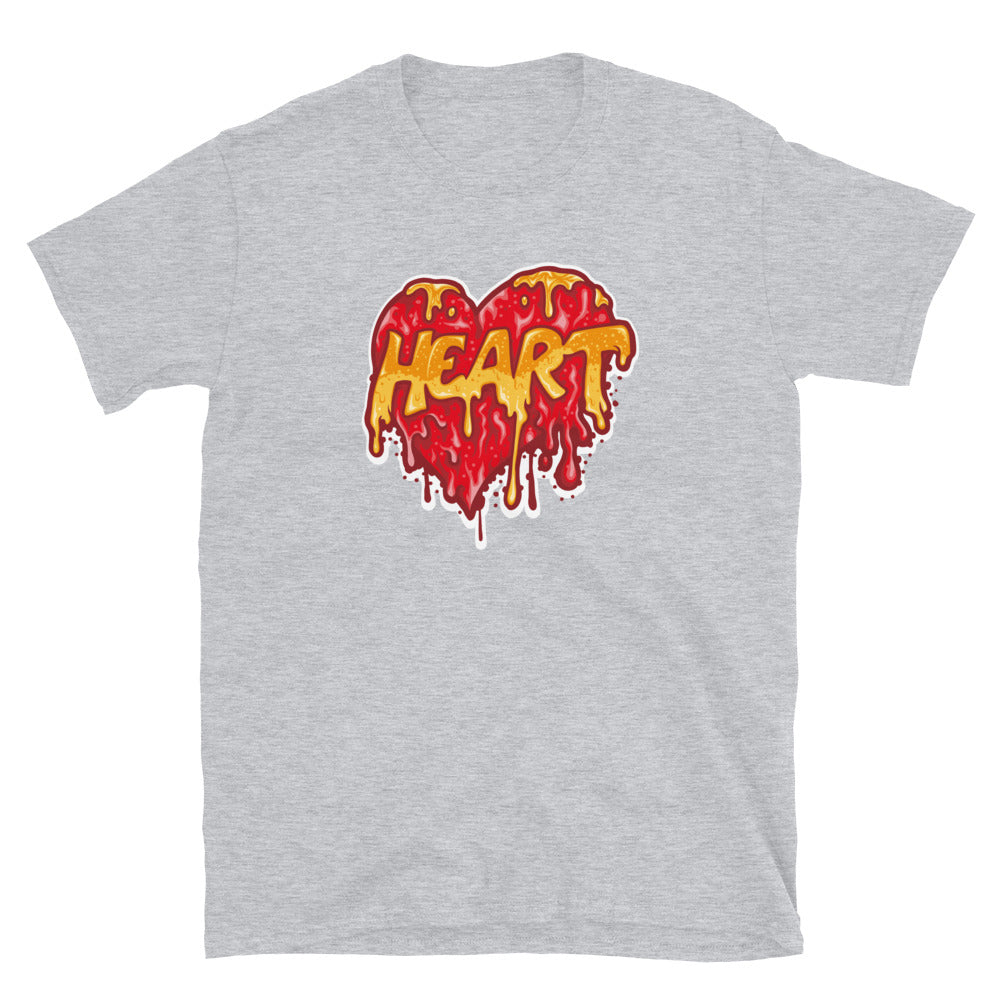 Valentine Heart Love Melt Fit Unisex Softstyle T-Shirt