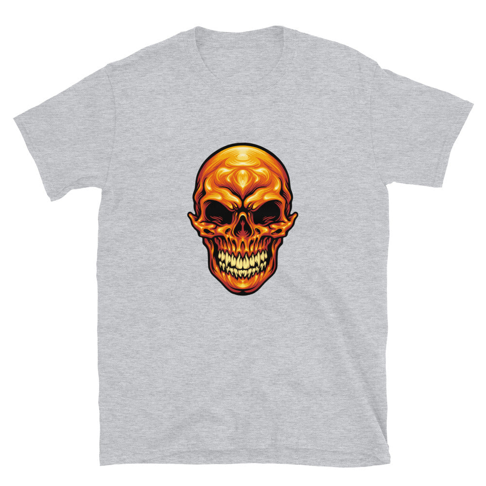 Skull Head Skeleton Fit Unisex Softstyle T-Shirt