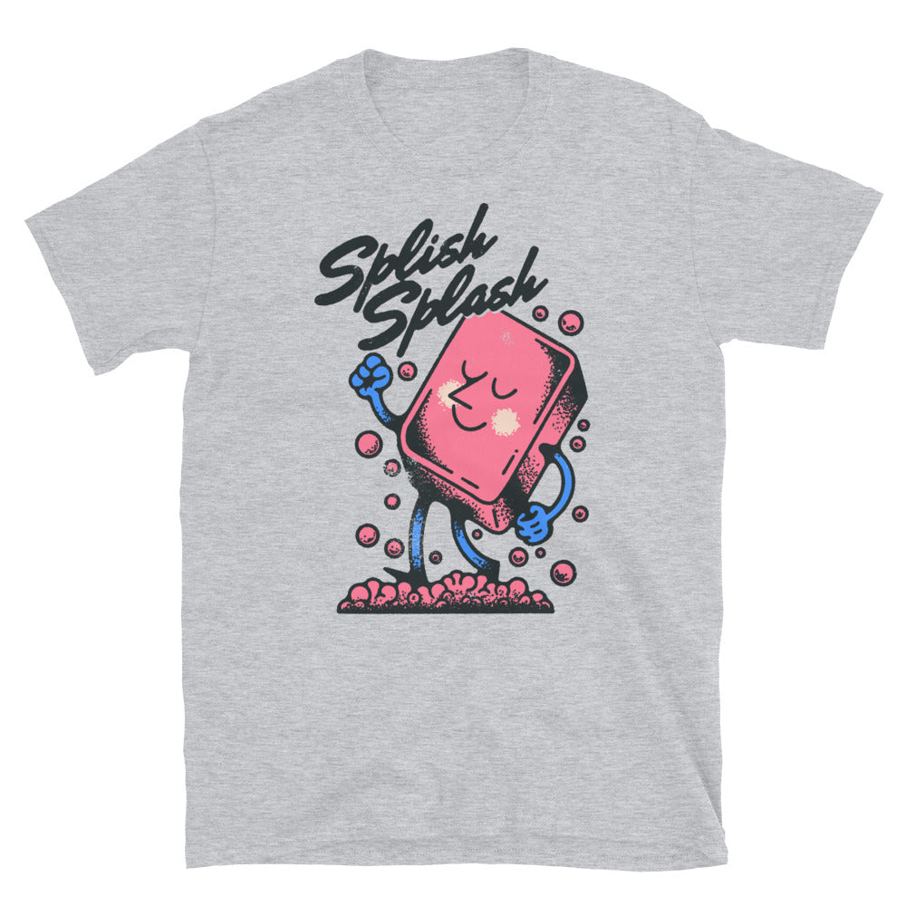 Splish Splash Cute eRetro Soap Fit Unisex Softstyle T-Shirt