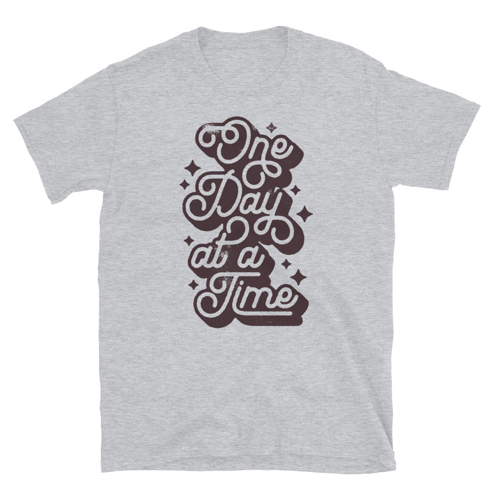 One Day at a Time Fit Unisex Softstyle T-Shirt