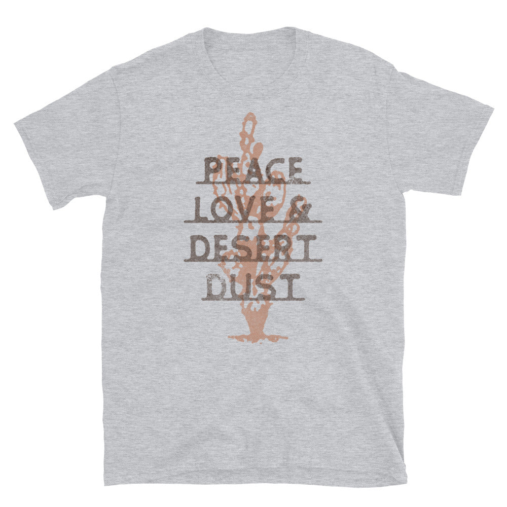 Wanderlust and Desert Dust Cactus Fit Unisex Softstyle T-Shirt