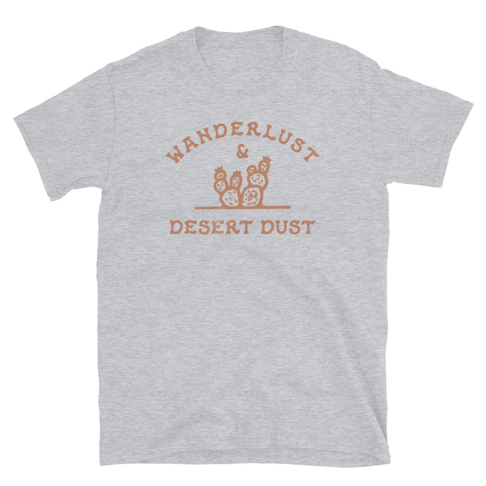 Wanterlust Desert Dust Cactus Fit Unisex Softstyle T-Shirt