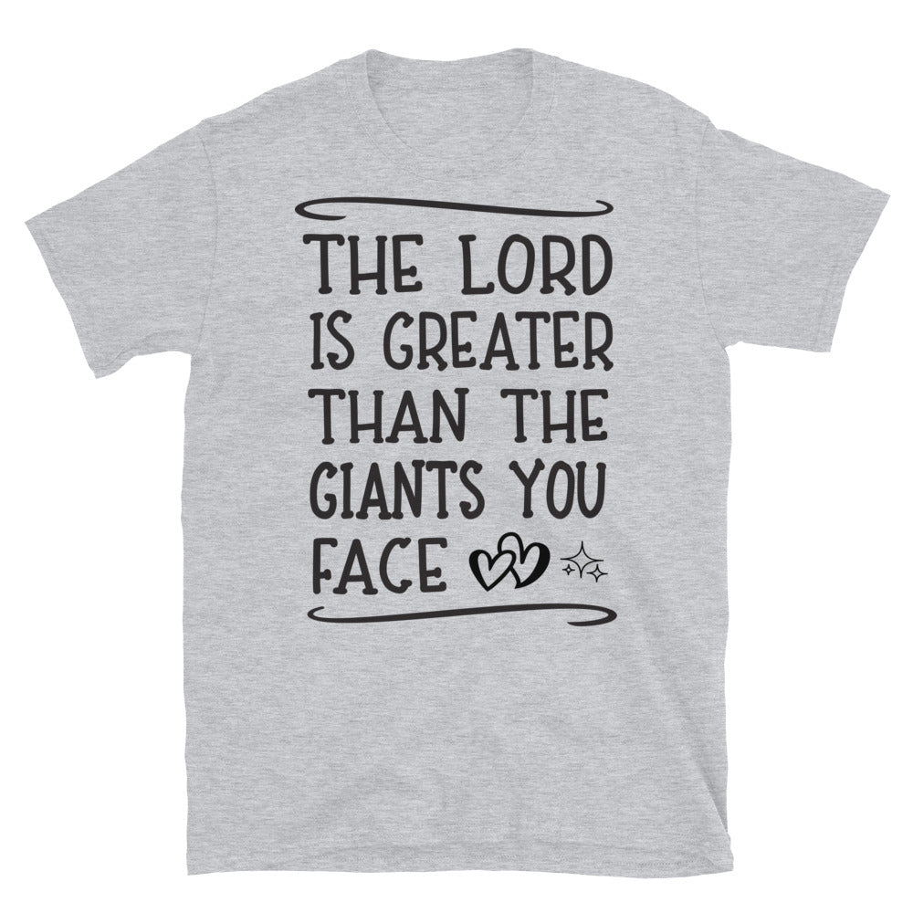 The Lord is Greater Fit Unisex Softstyle T-Shirt