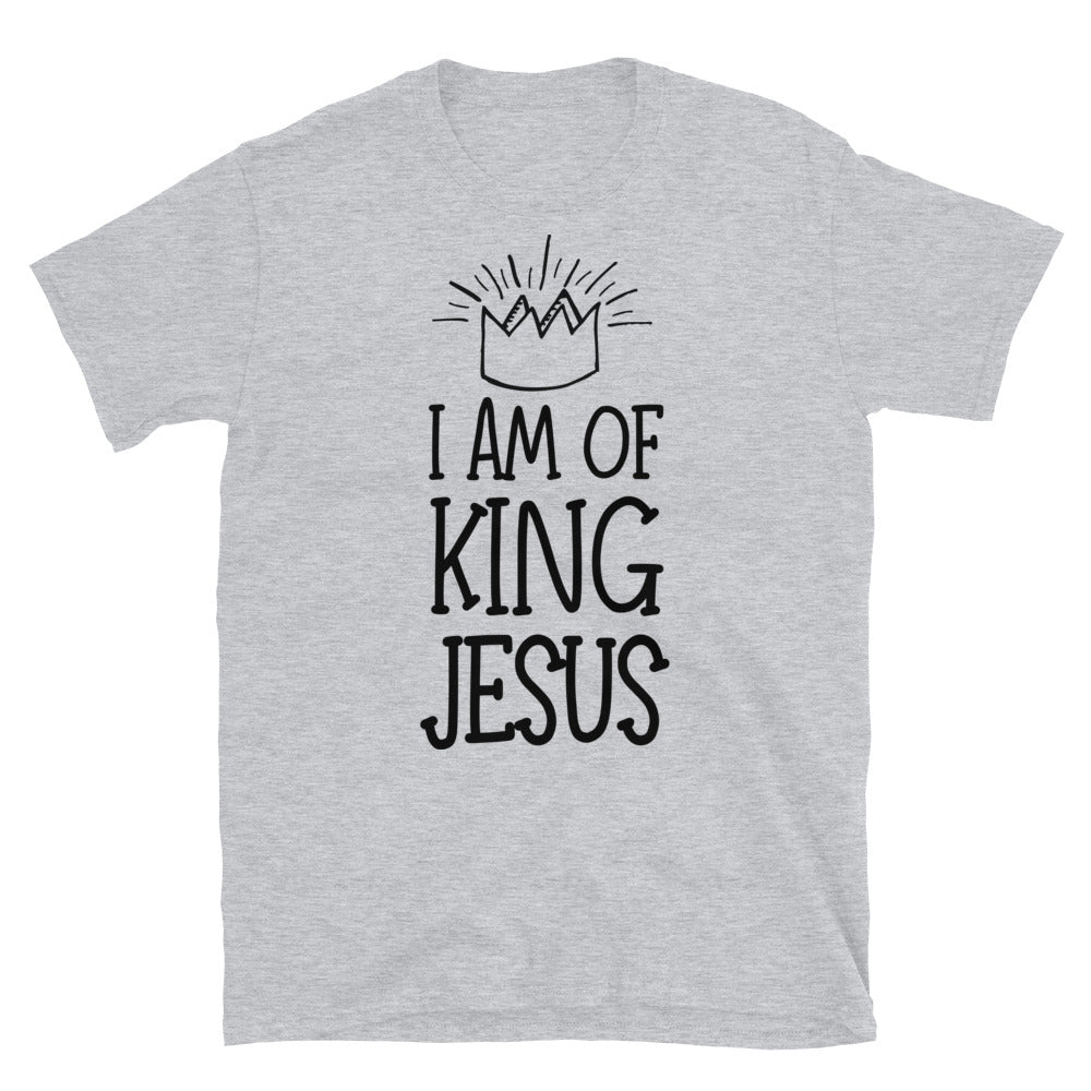 I Am of King Jesus - Fit Unisex Softstyle T-Shirt