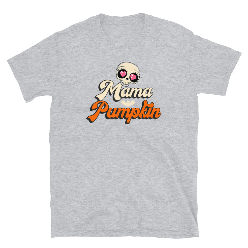 Mama-Pumpkin-Future-Moms-Halloween 1 Fit Unisex Softstyle T-Shirt