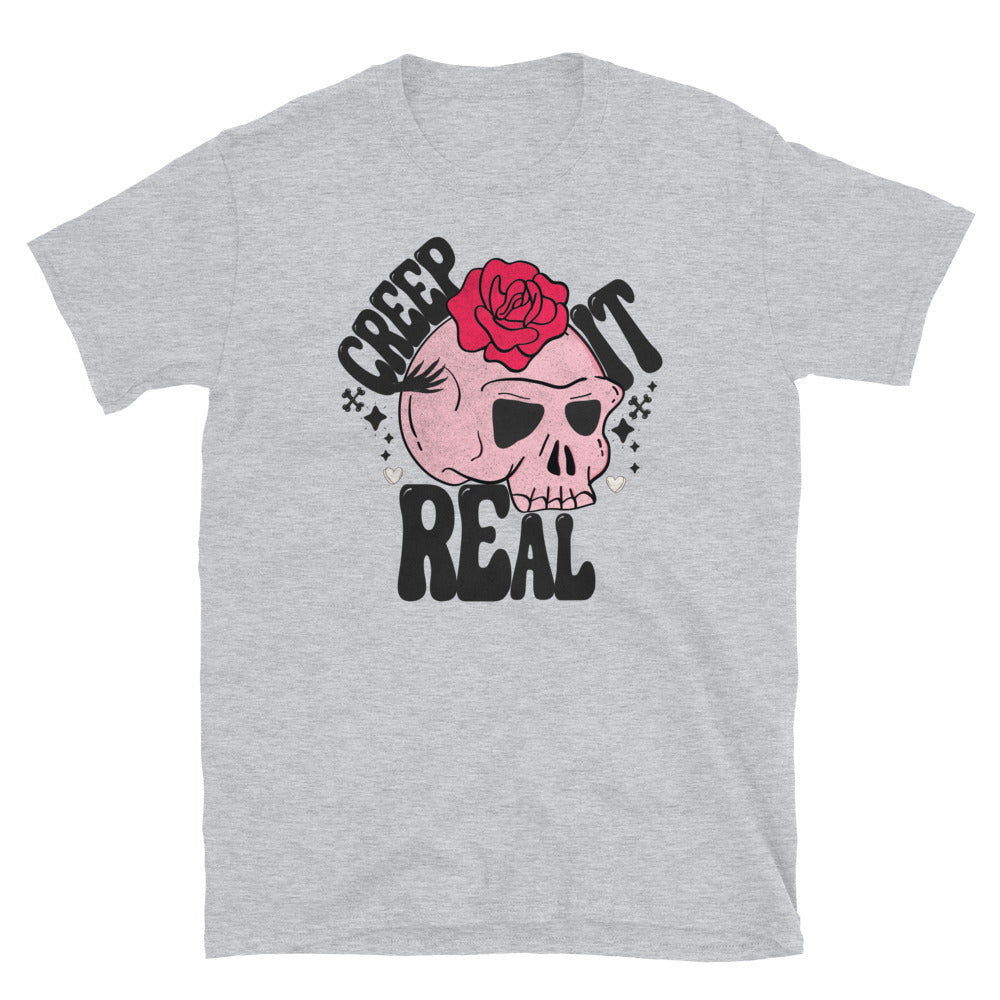 Creep it Real Retro, Halloween 1 Fit Unisex Soft style T-Shirt