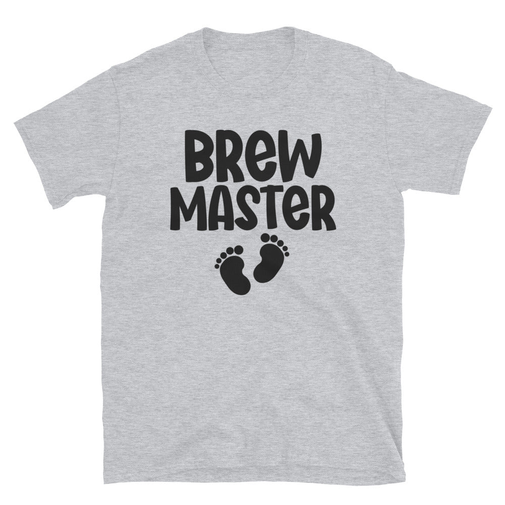 Brew Master, Funny Pregnancy Fit Unisex Soft style T-Shirt