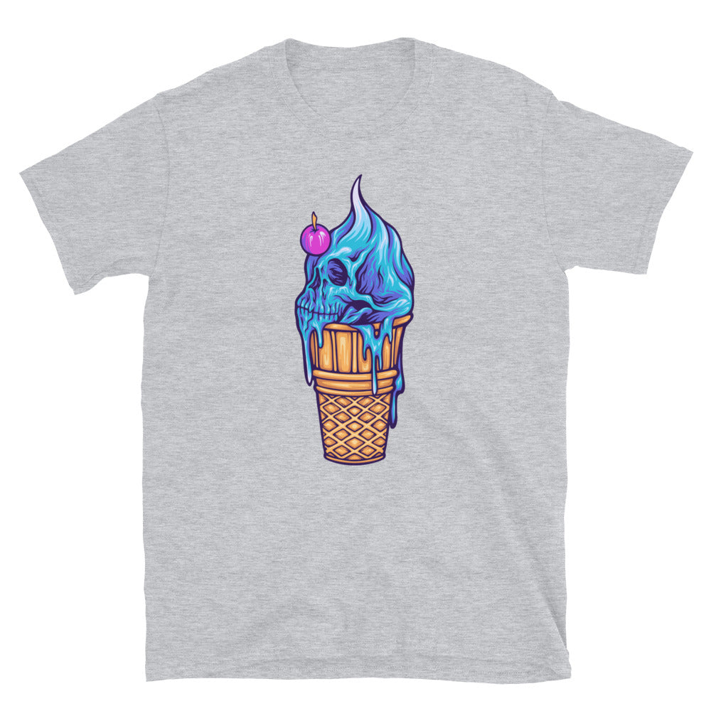 Cute Skull Ice Cream Cone, Halloween