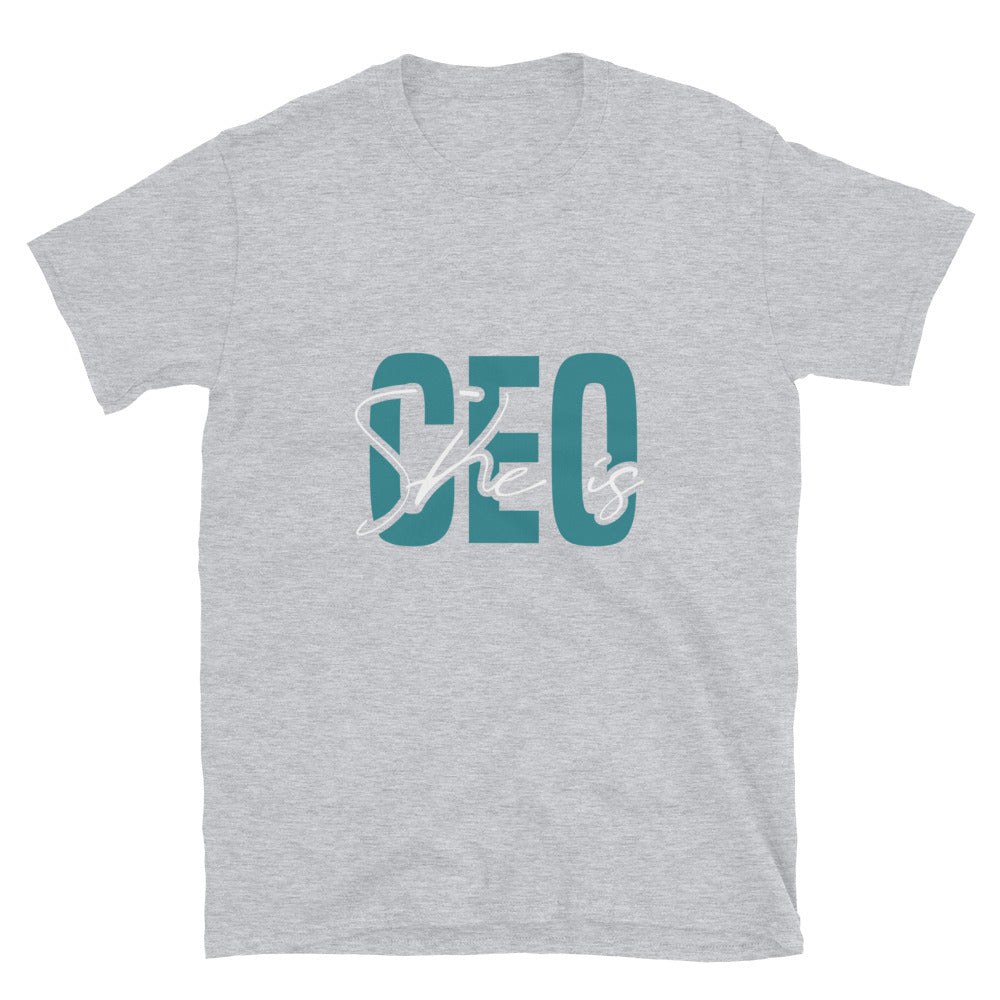 She is CEO Fit Unisex Softstyle T-Shirt