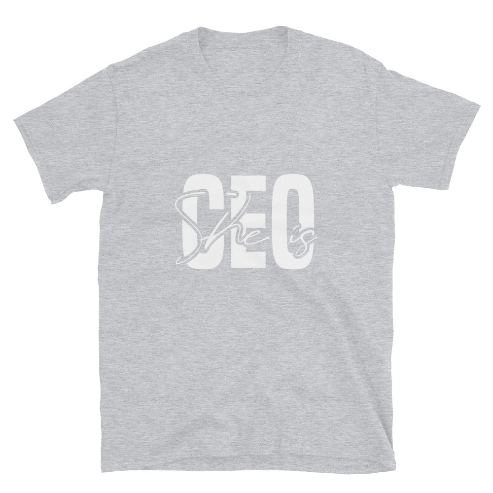 She is CEO Fit Unisex Softstyle T-Shirt