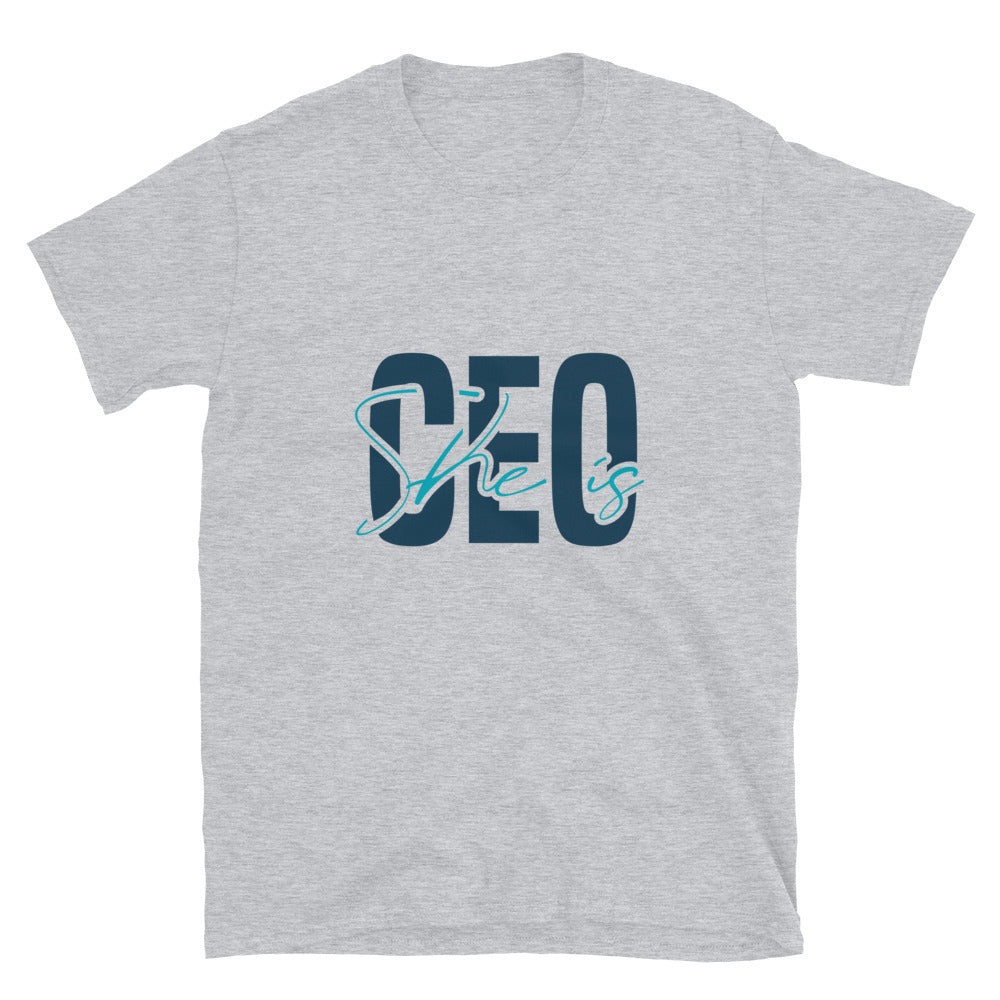 She is CEO Fit Unisex Softstyle T-Shirt