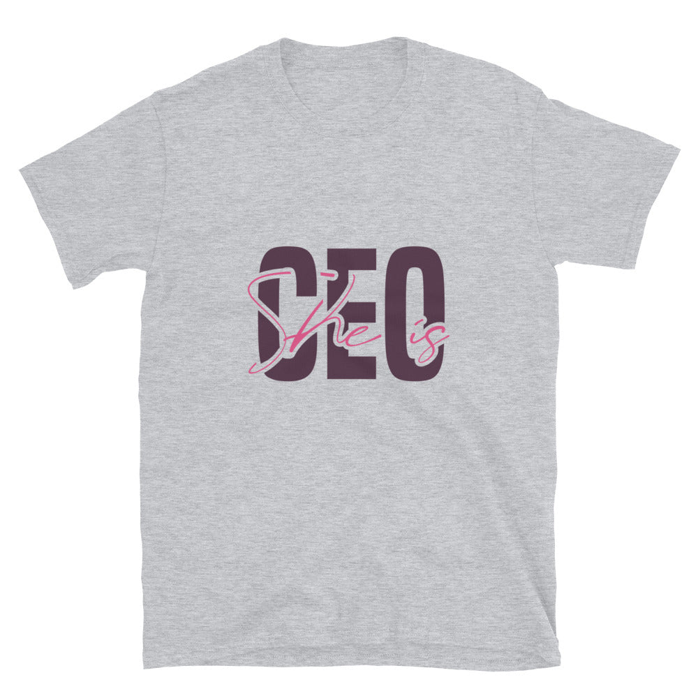 She is CEO Fit Unisex Softstyle T-Shirt