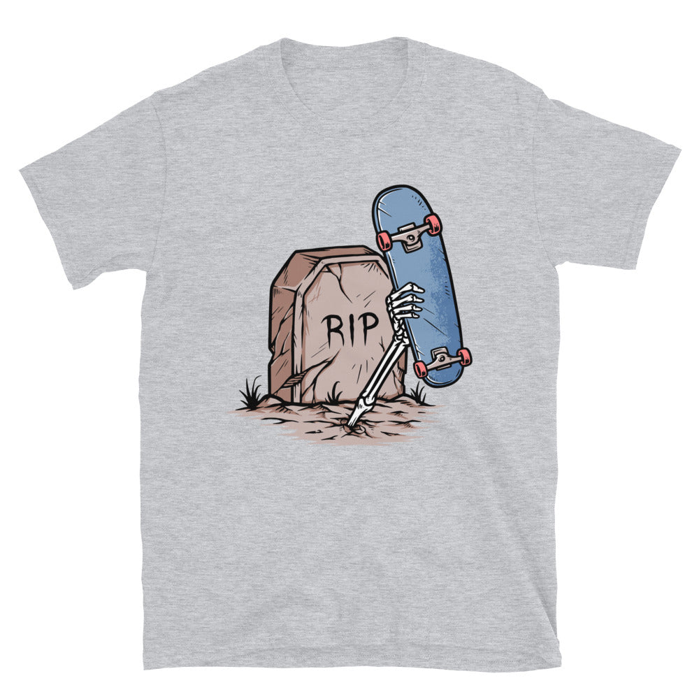 Skate bis zum Tod Fit Unisex Softstyle T-Shirt