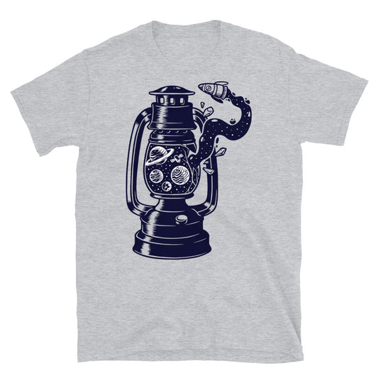 Old lights and the universe Fit Unisex Softstyle T-Shirt