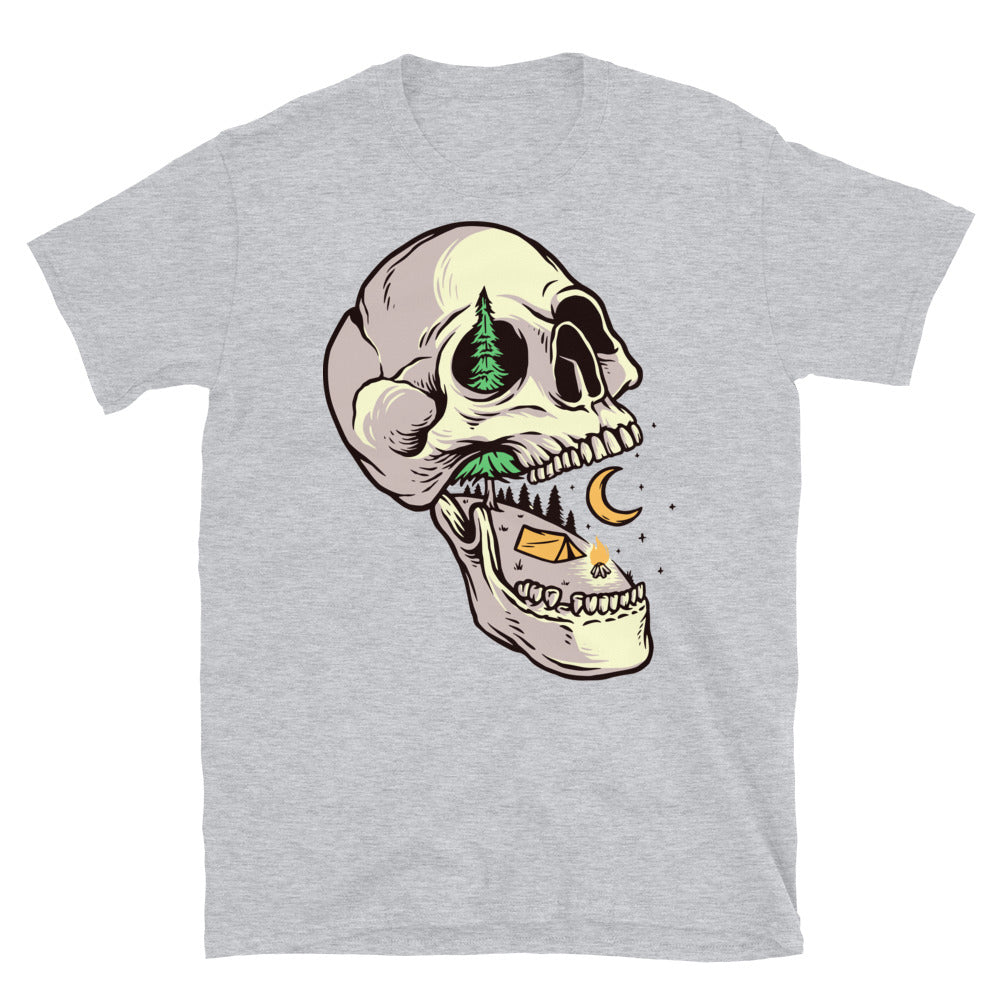 Camiseta unisex Softstyle con diseño de calavera