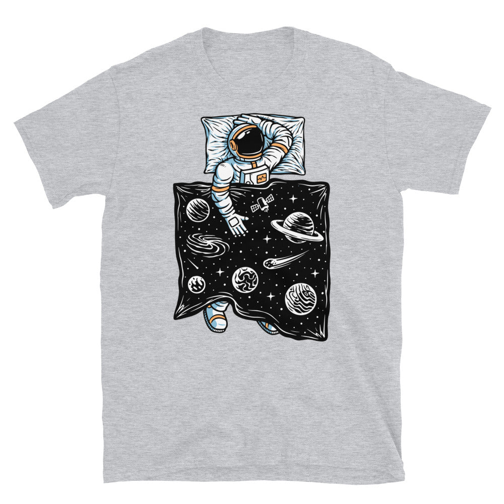 Astronaut Sleeping in the Universe - Fit Unisex Softstyle T-Shirt