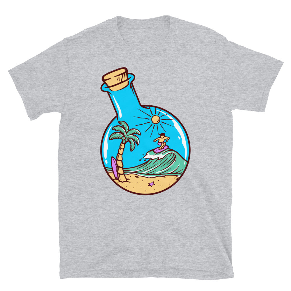 Beach inside a  Bottle - Fit Unisex Softstyle T-Shirt