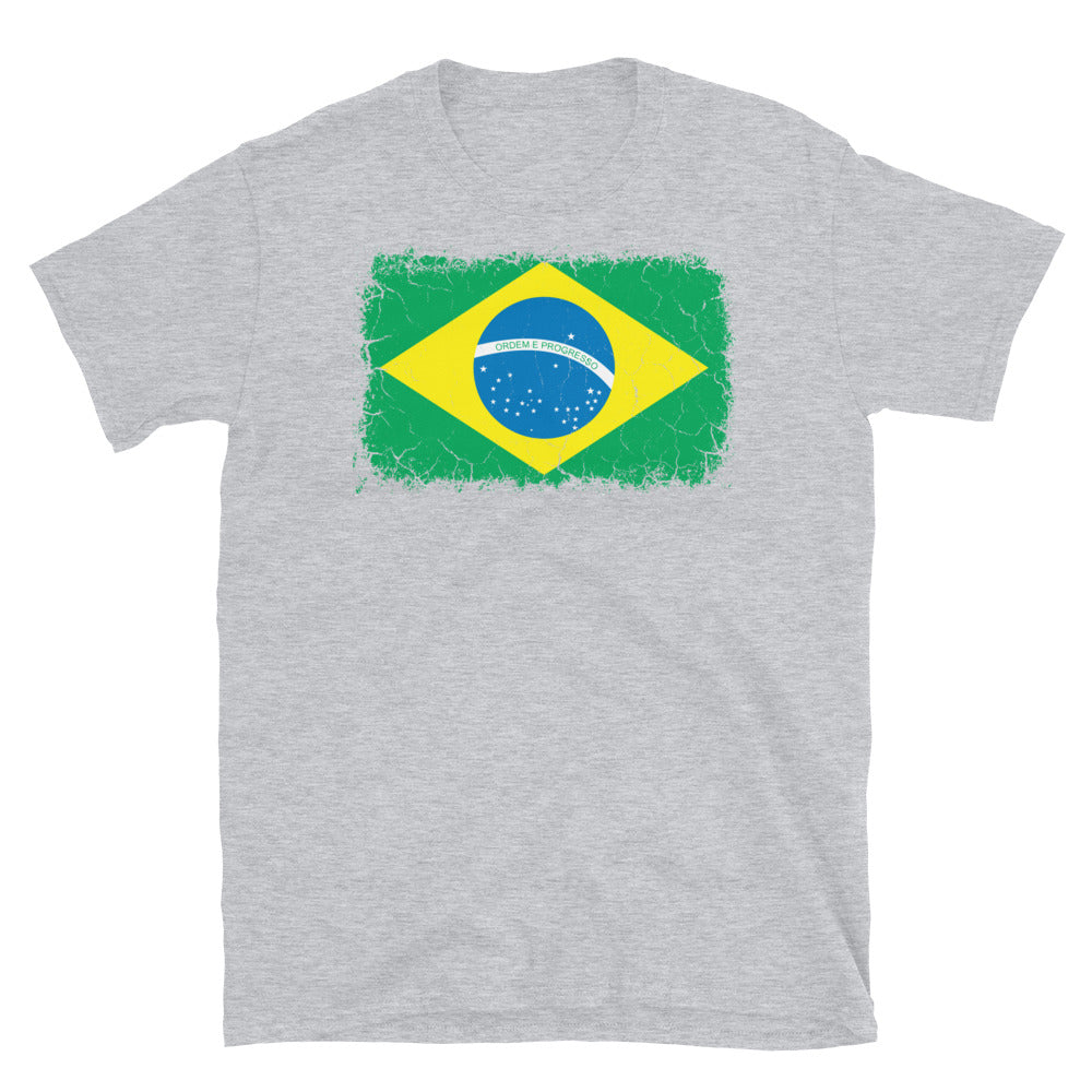 Brazilian Flag - Fit Unisex Softstyle T-Shirt