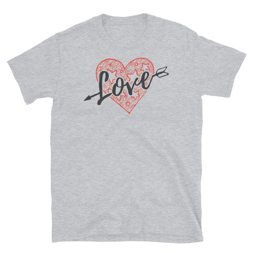 Amor, San Valentín para parejas Fit Unisex Softstyle Camiseta