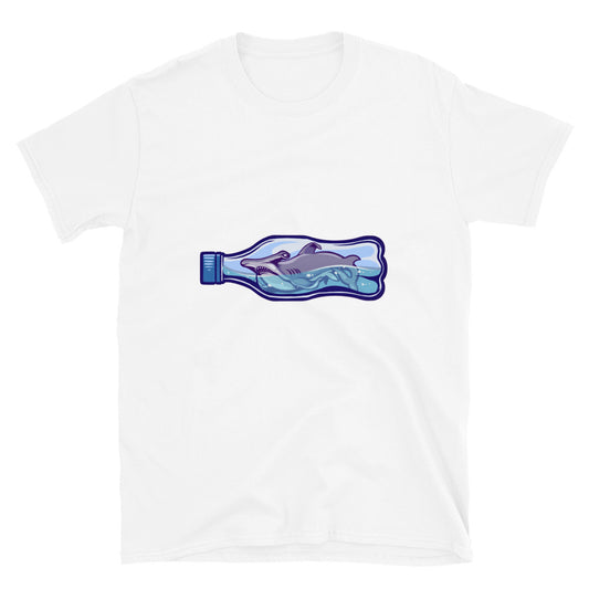 Shark-World-Fish-Is-Not Fit Unisex Softstyle T-Shirt