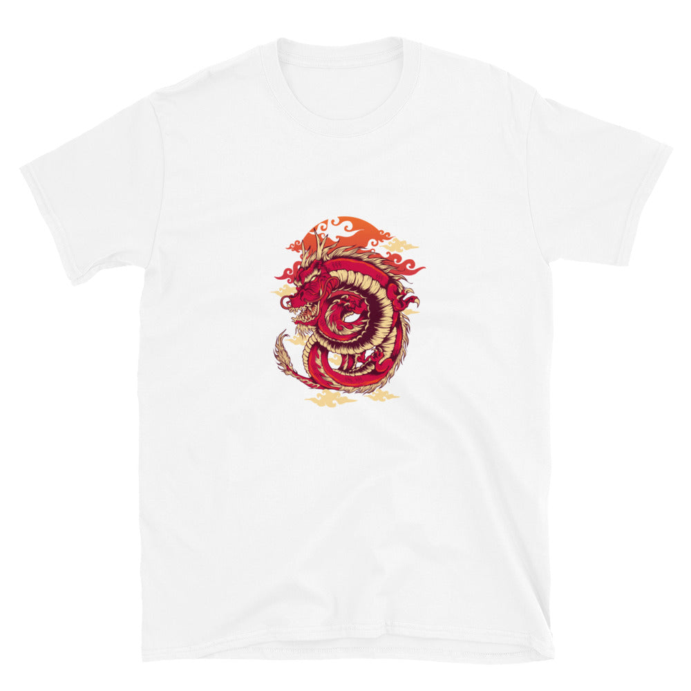 Red Dragon Japan Traditional Fit Unisex Softstyle T-Shirt